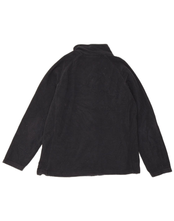 Jaqueta de lã feminina Mountain Warehouse UK 12 poliéster preto médio