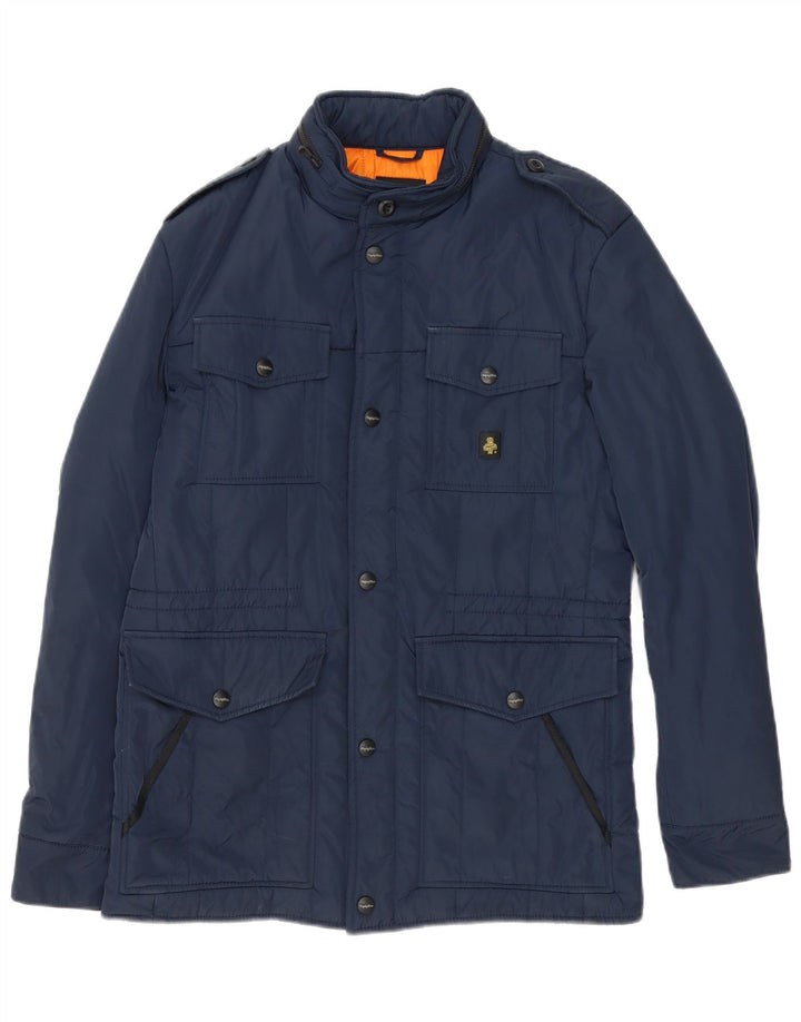 Jaqueta acolchoada militar masculina Refrigiwear IT 46 poliéster azul marinho pequeno