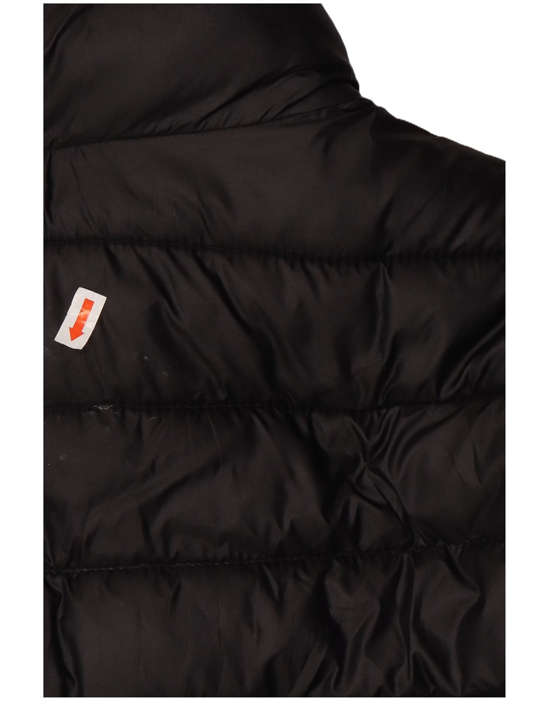 Jaqueta acolchoada feminina JACK WILLS UK 12 poliéster preto médio