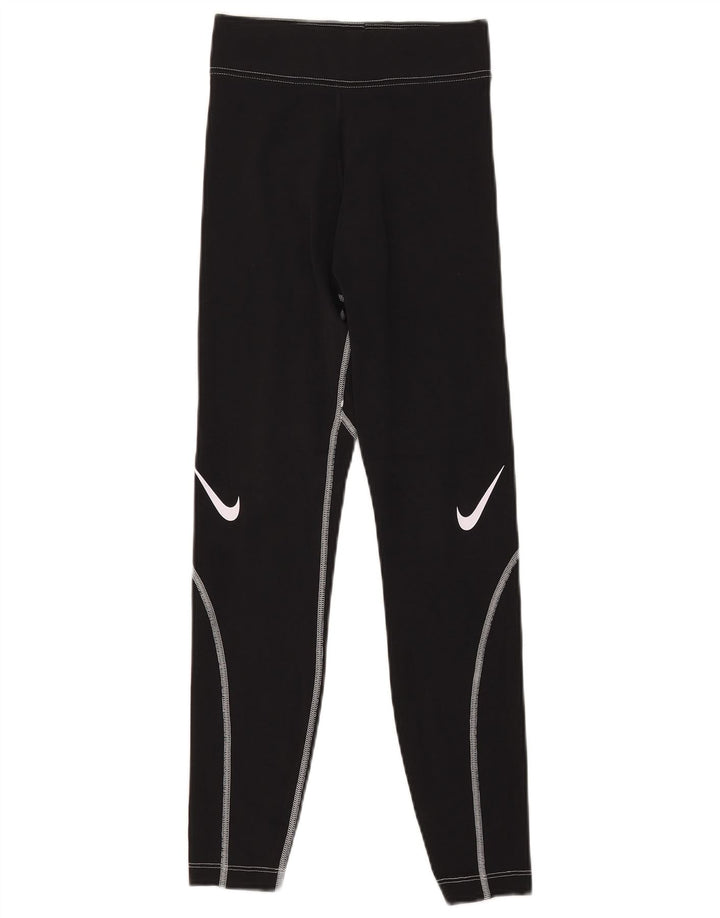 Leggings Nike Graphic Feminino UK 4 XS Preto