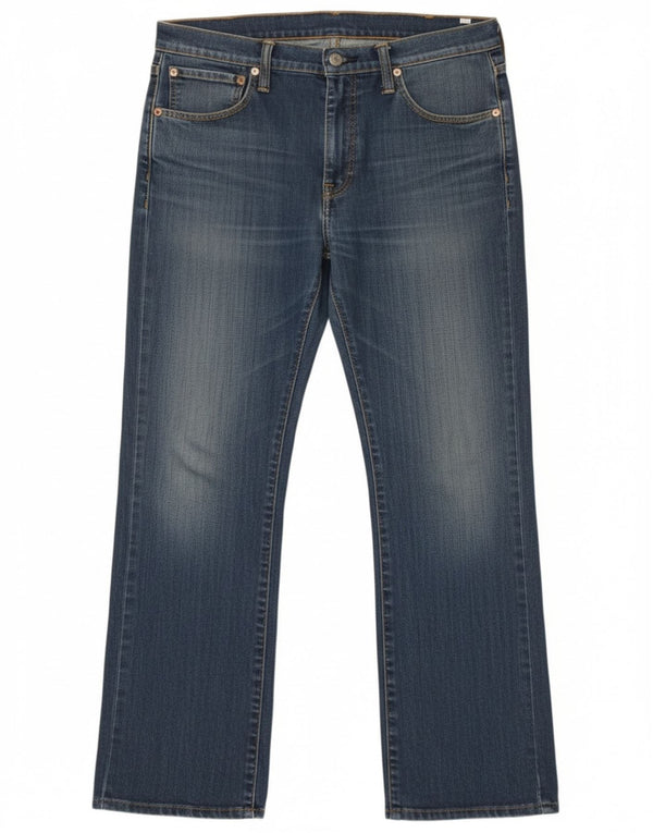 Levi's Masculino 527 Bootcut Jeans W36 L32 Azul Algodão