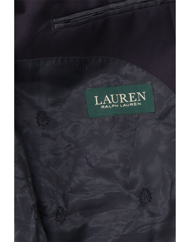 Jaqueta Blazer Ralph Lauren Masculina com 2 Botões Reino Unido 44 2XL Azul Marinho