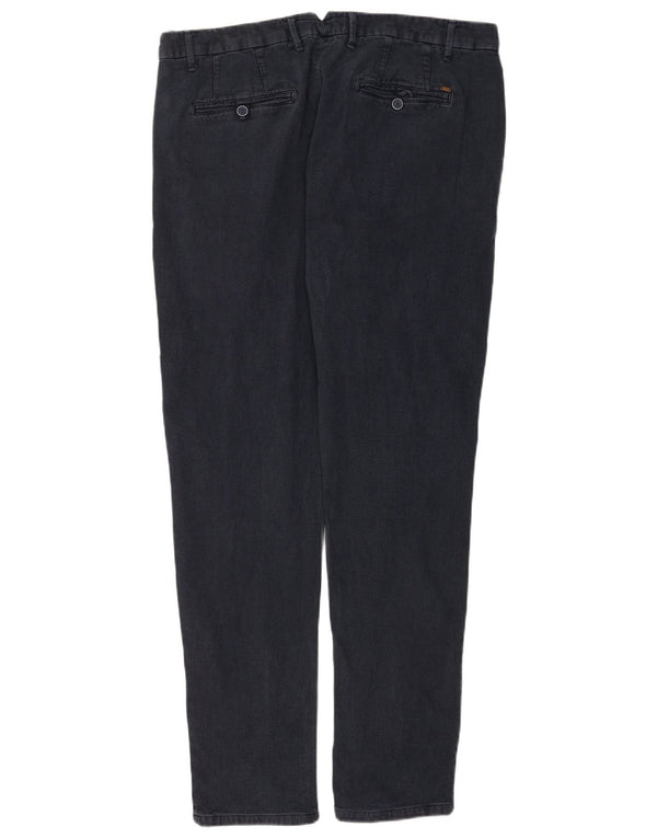 Liu Jo Calça Chino Masculina Slim IT 54 2XL W42 L32 Algodão Azul Marinho