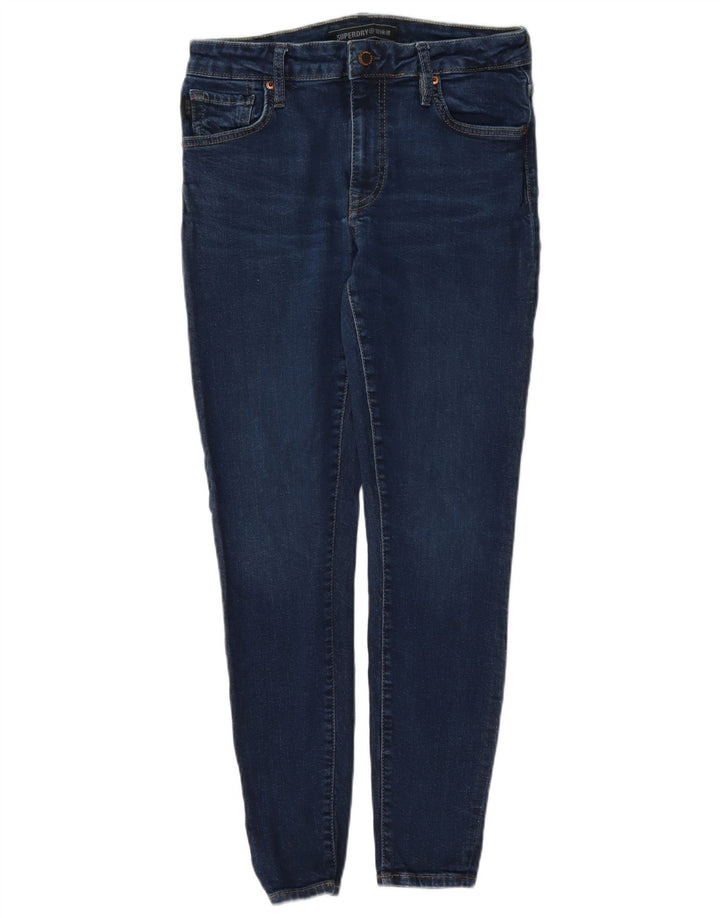 Jeans skinny feminino Superdry W31 L30 azul marinho