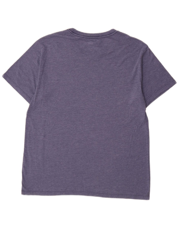 Camiseta masculina padrão Levi's com estampa gráfica grande azul