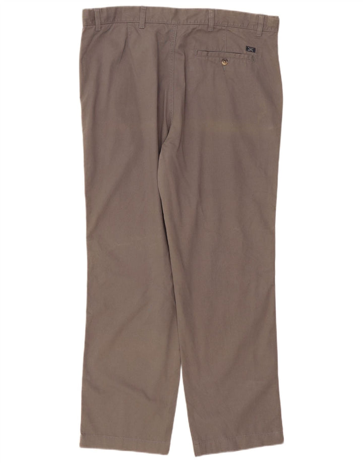 Calça Chino Masculina Marks & Spencer Regular Fit W40 L31 Algodão Cinza