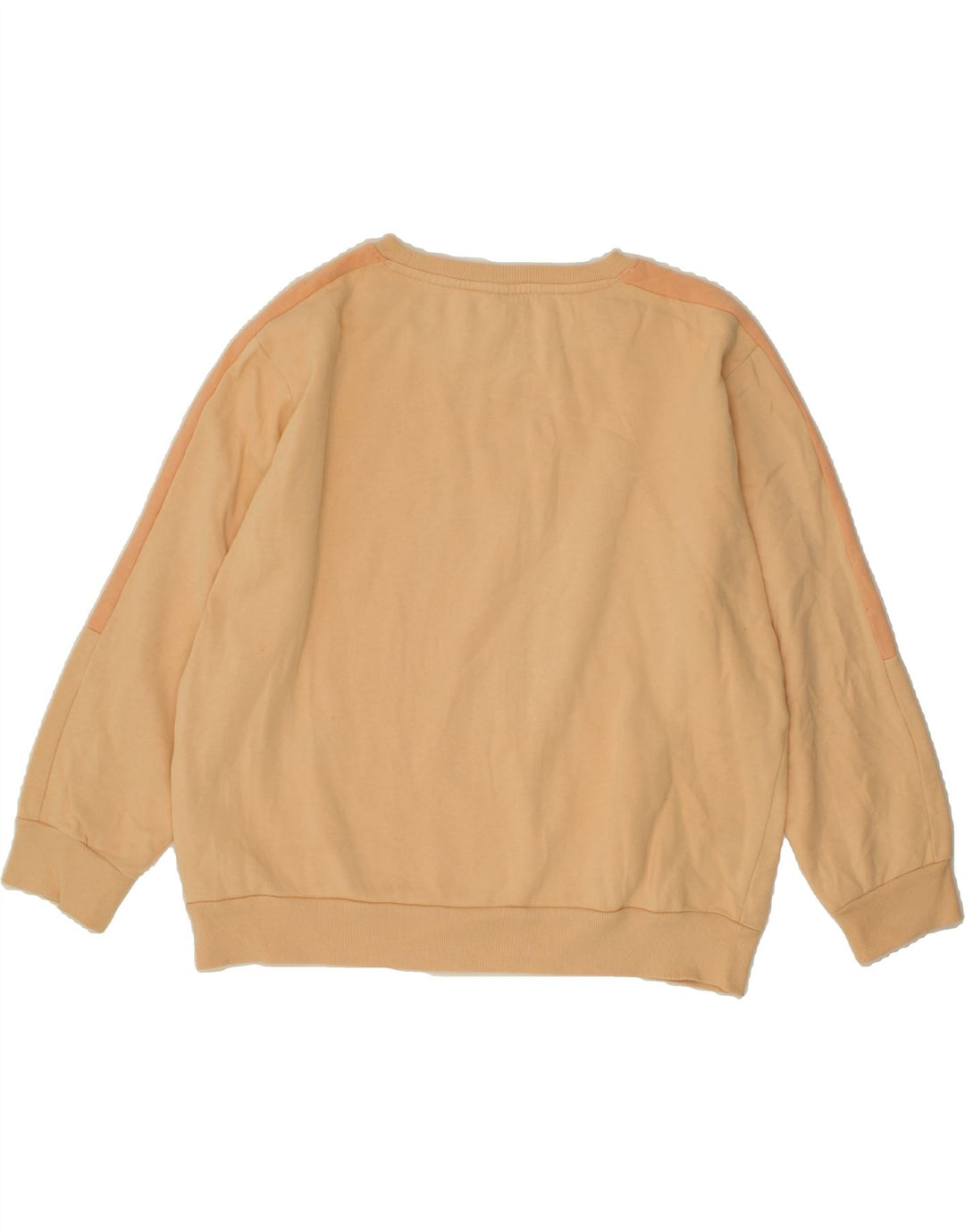 DIADORA Womens Sweatshirt Jumper UK 18 XL Beige Colourblock Vintage Diadora and Second-Hand Diadora from Messina Hembry 