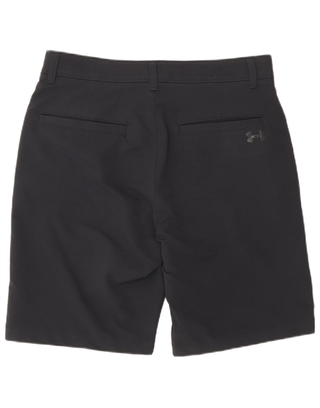 Under Armour Mens Chino Shorts W32 Poliéster Preto Médio