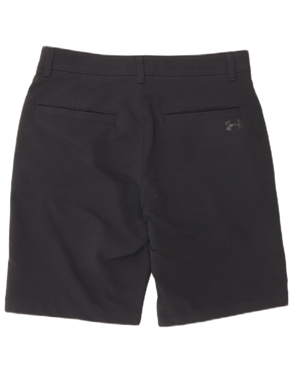 Under Armour Mens Chino Shorts W32 Poliéster Preto Médio