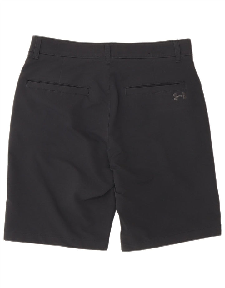 Under Armour Mens Chino Shorts W32 Poliéster Preto Médio