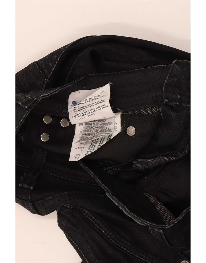 Replay Jeans Slim Feminino W27 L32 Algodão Preto