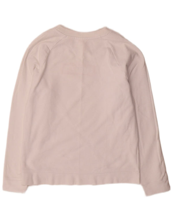 Moletom feminino Levi's Graphic Oversized Jumper UK 6 XS Branco