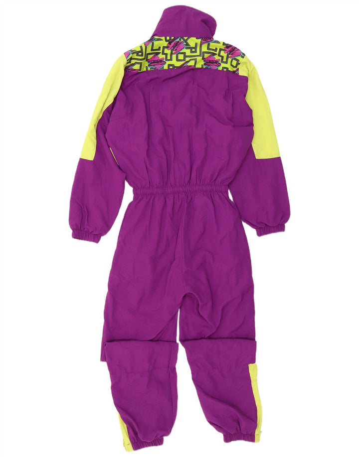 Macacão de esqui gráfico feminino Sportful IT 44 bloco colorido roxo médio