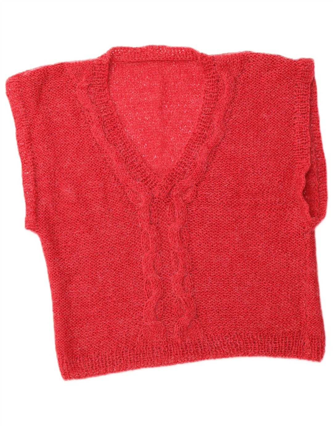 Regata feminina VINTAGE com colete curto UK 14 rosa médio