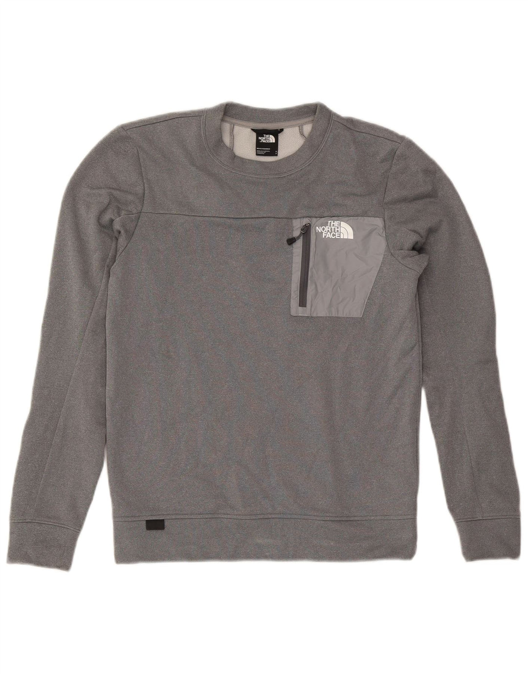 Moletom masculino The North Face pequeno poliéster cinza