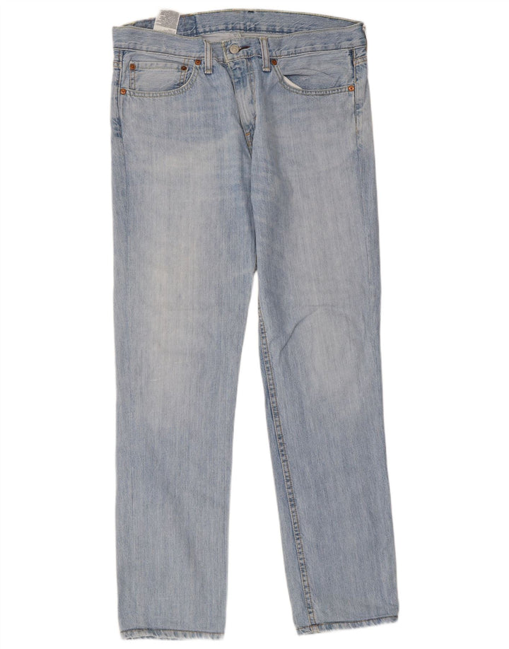 LEVI'S Masculino 511 Slim Jeans W34 L34 Azul Algodão