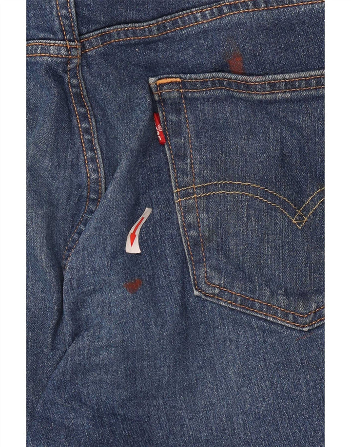 Calça Jeans Levis 511 Slim Masculina W34 L32 Azul Algodão