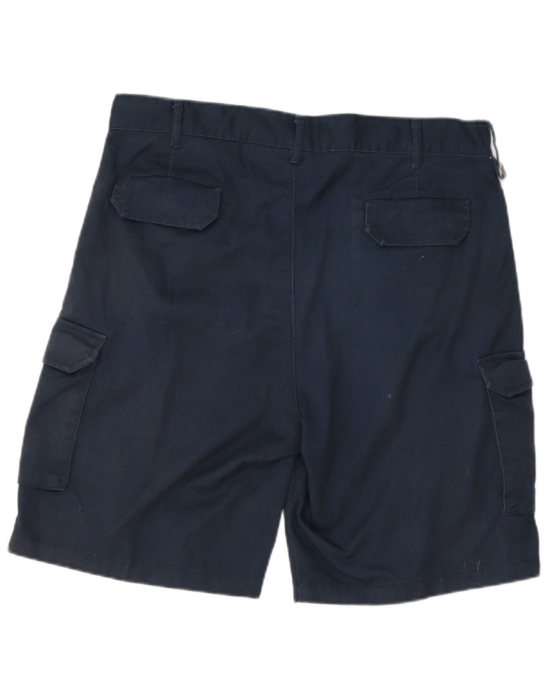 Shorts cargo masculino Dickies W36 grande poliéster azul marinho
