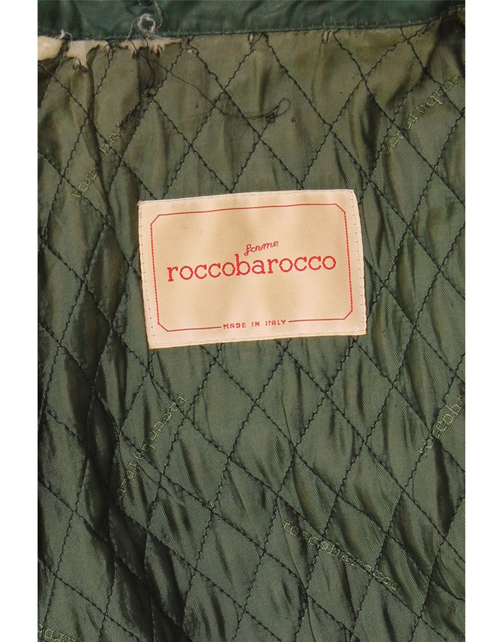 Sobretudo feminino ROCCOBAROCCO UK 18 XL verde