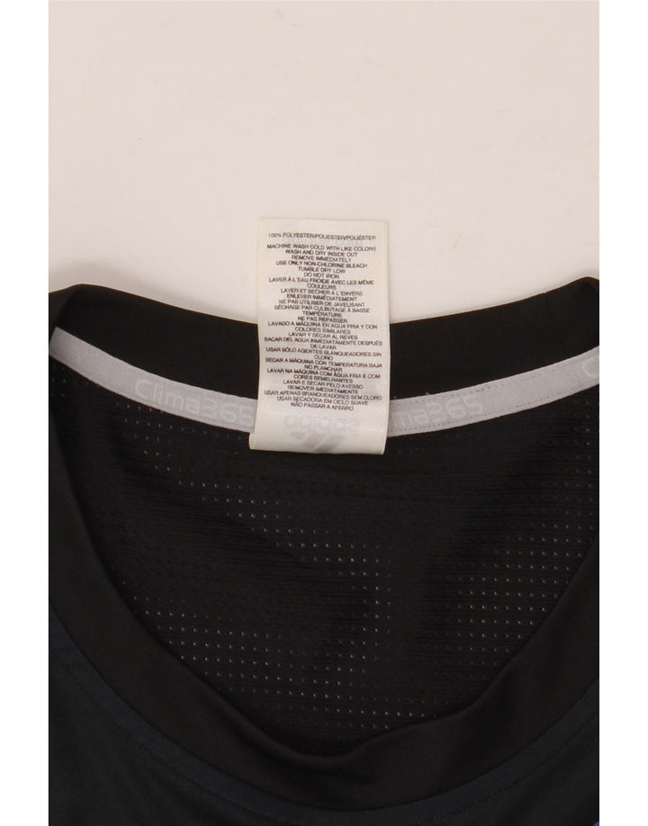 Adidas Masculino Clima 365 Camiseta Top 2XL Preto Colorblock Poliéster