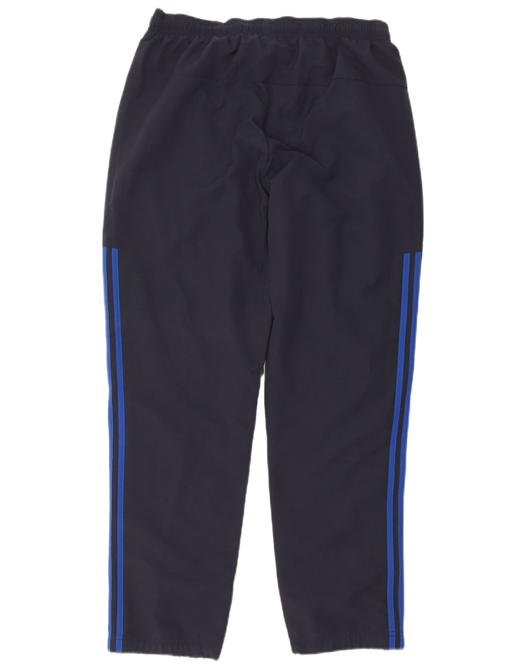 Calça de treino masculina Adidas Joggers grande poliéster azul marinho
