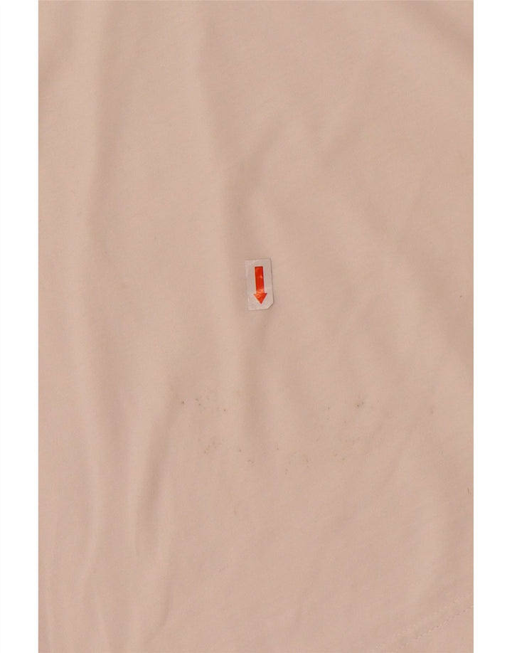 Puma Mens Graphic T-Shirt Top Médio Algodão Branco