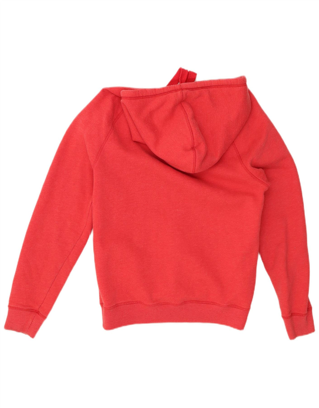 WEIRD FISH Mens gráfico moletom com capuz pequeno algodão vermelho