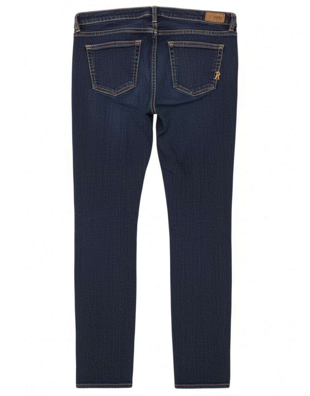 RIFLE Jeans Slim Feminino W30 L29 Azul Marinho Algodão