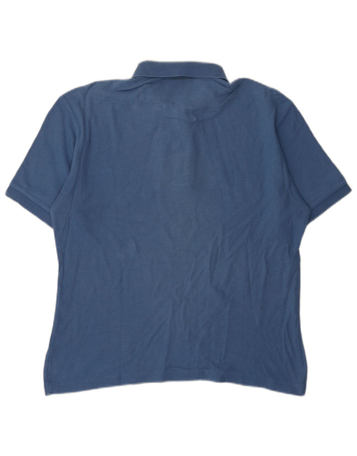 Camisa polo masculina Fila IT 48 algodão azul médio