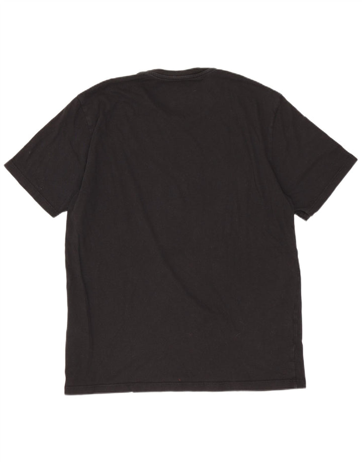 Camiseta gráfica masculina Levi's Top médio algodão preto