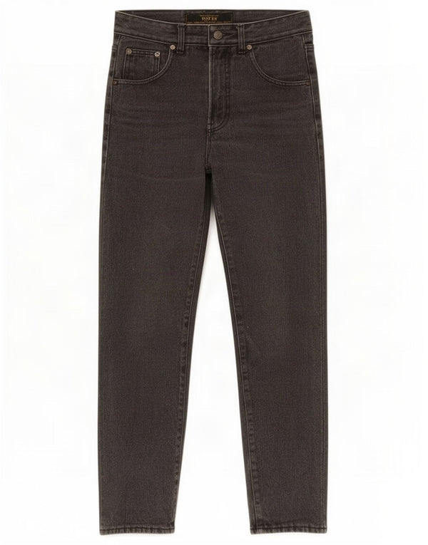 POP 84 Jeans Cônicos Femininos IT 42 Médio W28 L32 Algodão Cinza