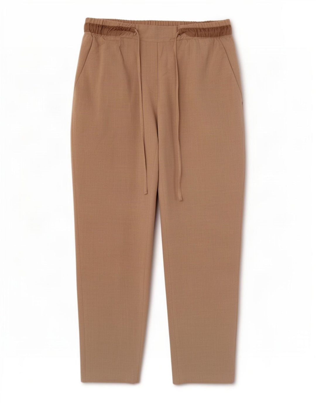 Zara Calça Chino Feminina Slim Pequena W26 L28 Bege