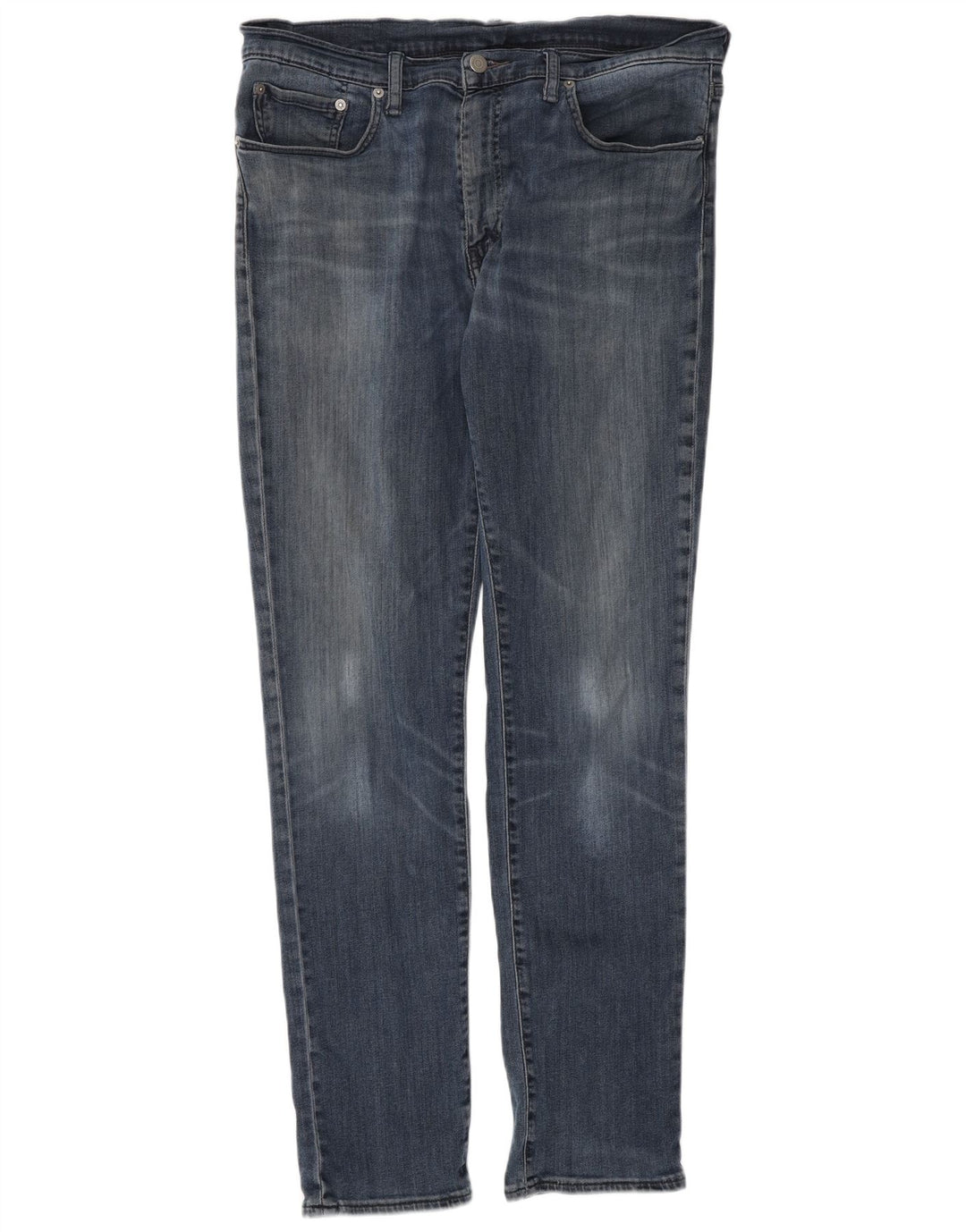 LEVI'S Jeans Slim Masculino W36 L32 Azul Algodão