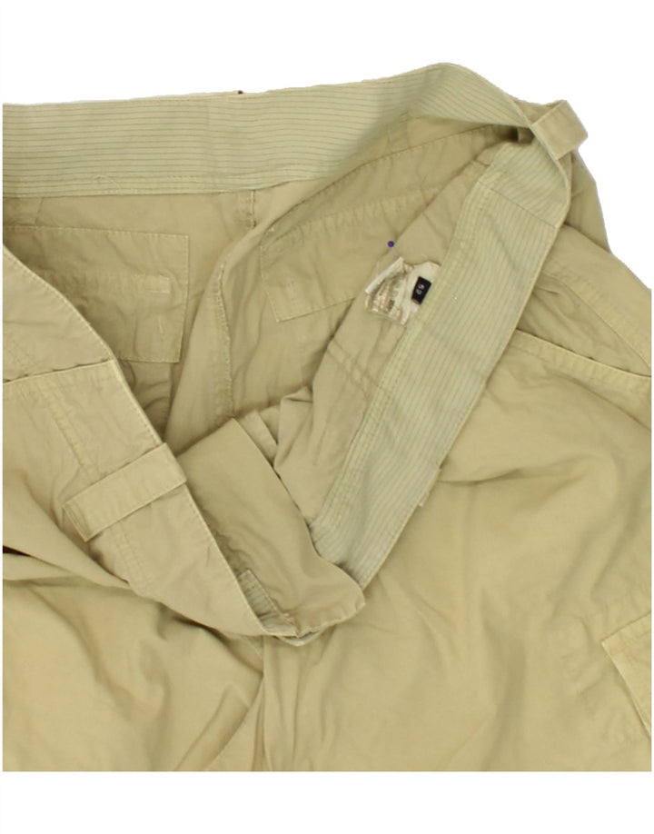 CIESSE PIUMINI Mens Cargo Shorts IT 52 XL W36 Beige Cotton Vintage Ciesse Piumini and Second-Hand Ciesse Piumini from Messina Hembry 