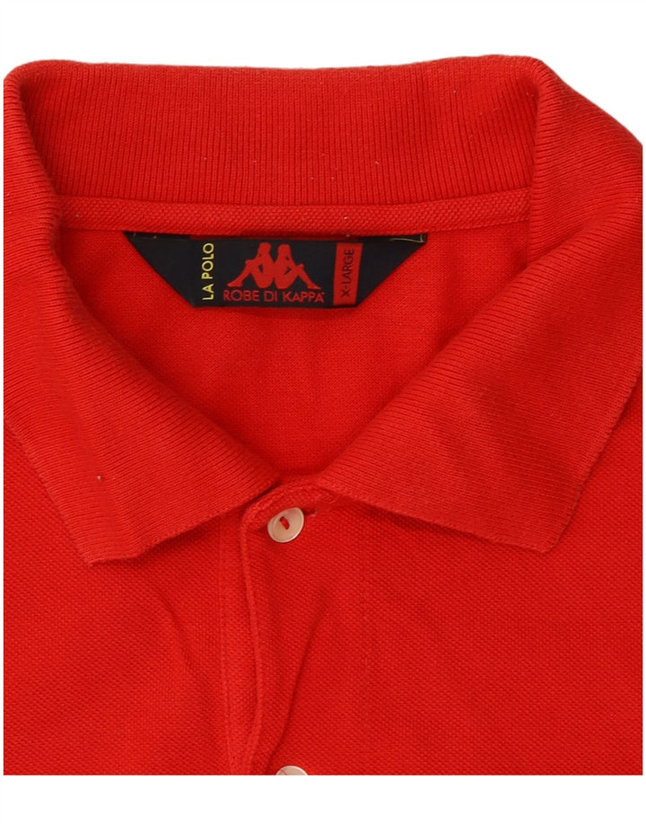 Camisa polo masculina KAPPA XL algodão vermelho