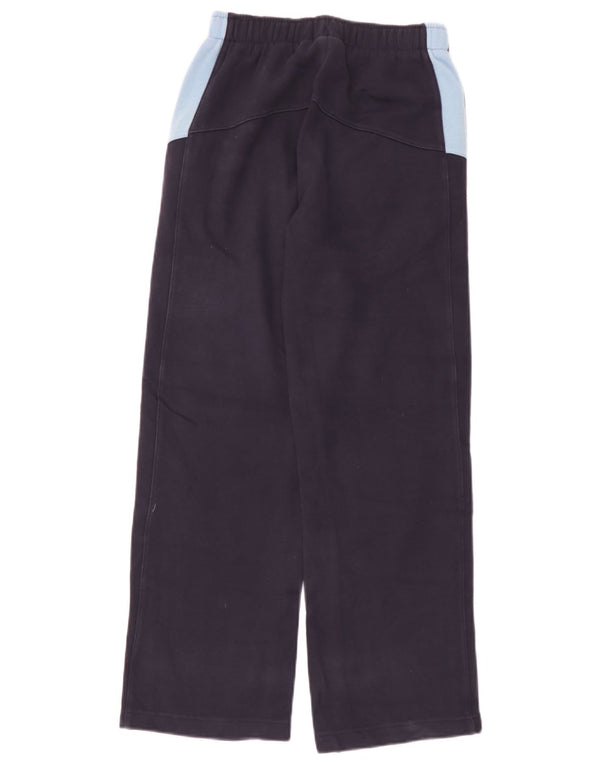 Calça de treino Puma Menino 11-12 anos Azul Marinho Colorblock Algodão