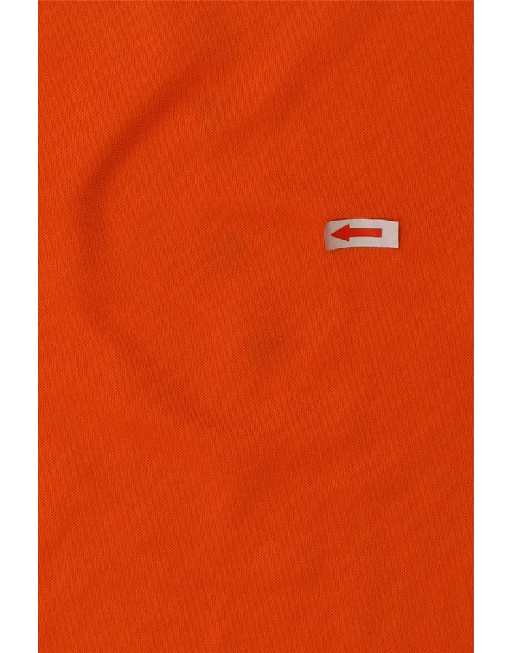 Adidas Mens Climalite Camiseta Top 2XL Laranja Poliéster