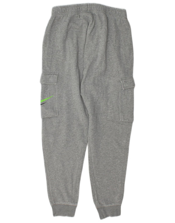 Calça esportiva masculina Nike Graphic Cargo joggers pequena cinza manchada