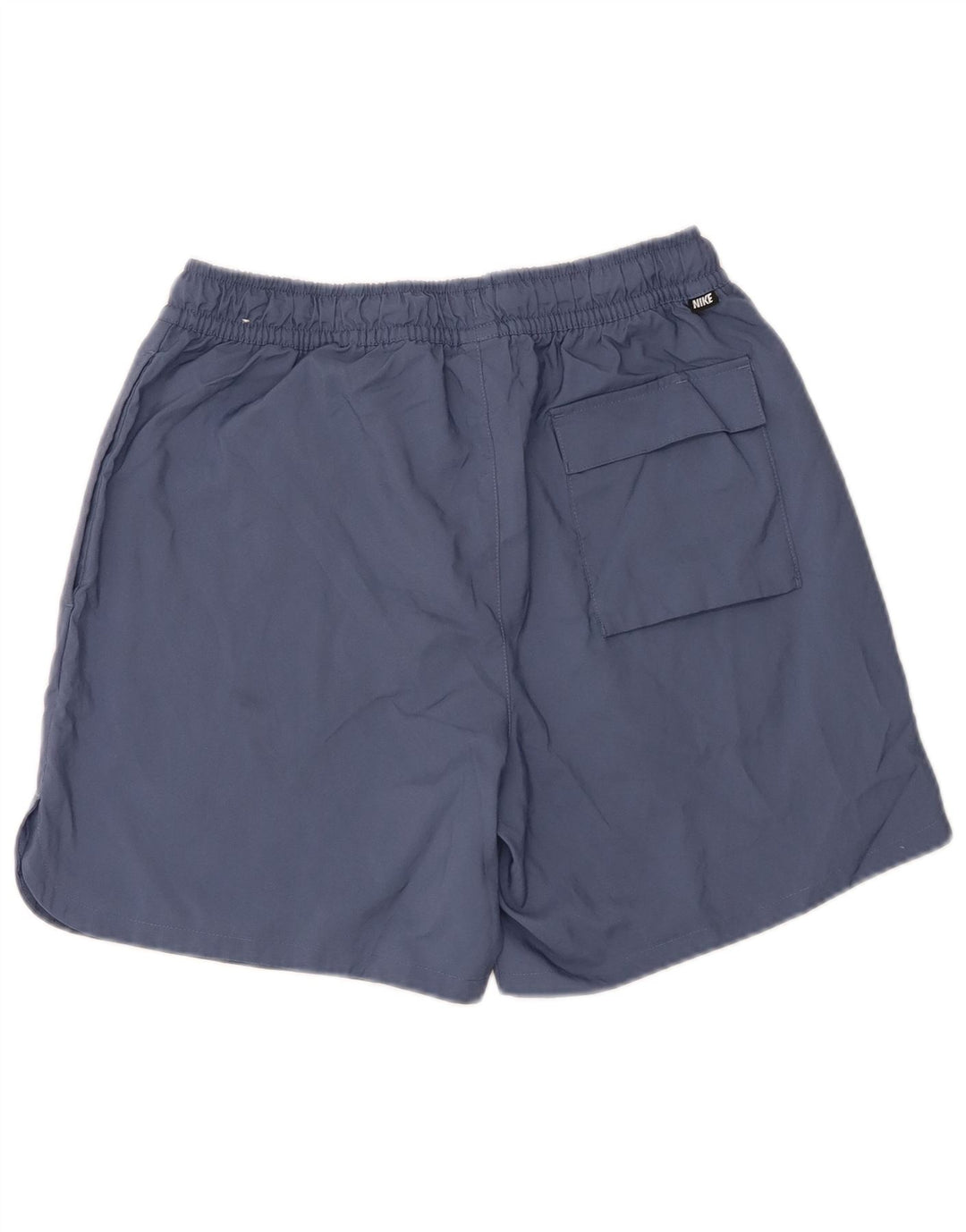 Shorts de natação masculino Nike médio azul poliéster