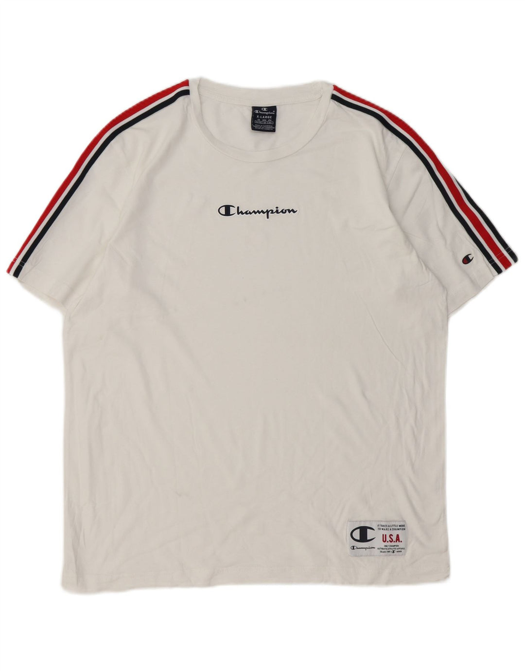 Camiseta masculina Champion XL branca
