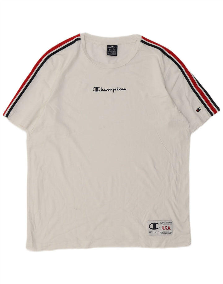 Camiseta masculina Champion XL branca