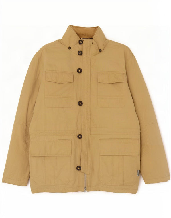 Jaqueta acolchoada masculina Diadora UK 42 XL algodão bege