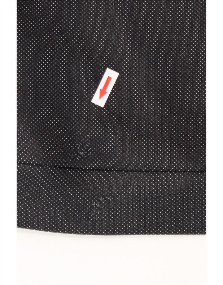 Suéter masculino Under Armour Graphic Zip com capuz pequeno poliéster manchado preto
