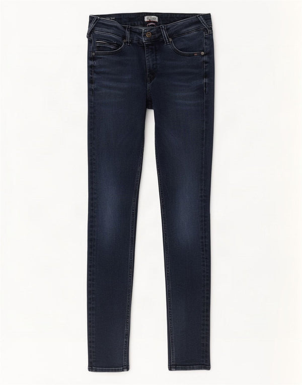 Tommy Hilfiger feminino Sophia cintura baixa jeans skinny W29 L32 azul marinho