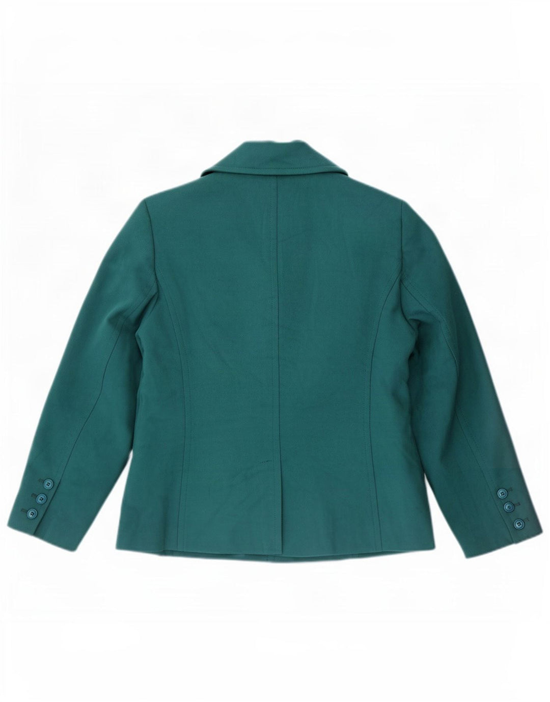 Marks & Spencer Womens Pea Coat UK 16 Grande Poliéster Verde