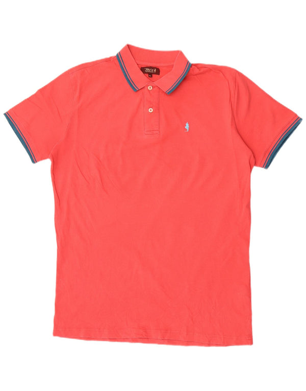 Camisa polo masculina Marlboro Classics XL algodão listrado vermelho