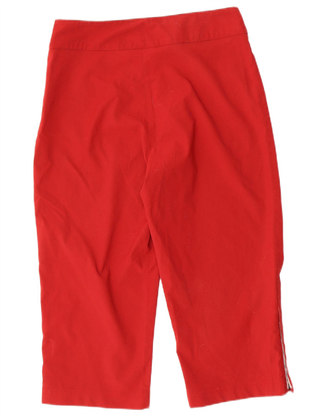 Calça Capri Feminina Adidas UK 14 Grande W30 L19 Poliéster Vermelho