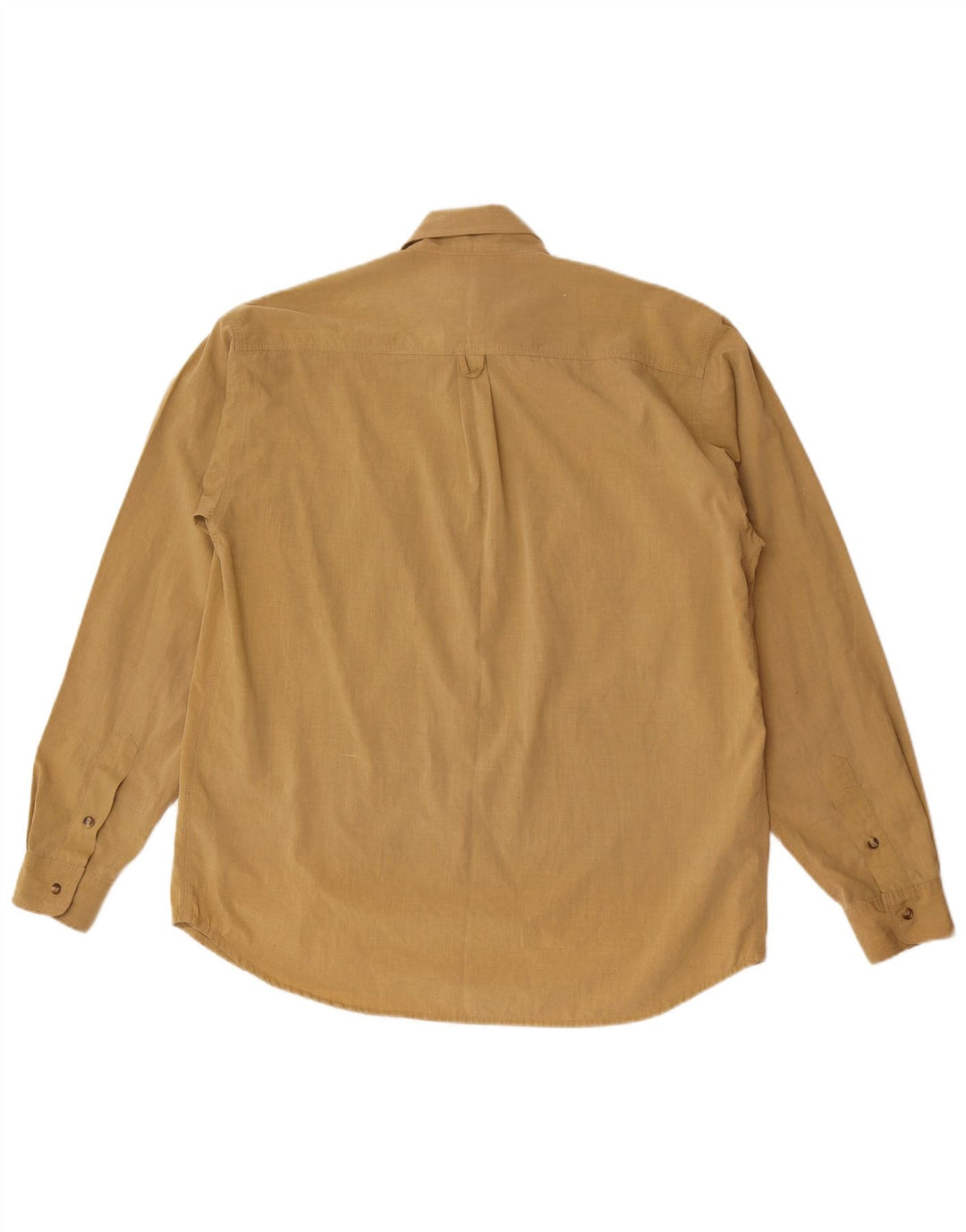 Camisa masculina vintage grande marrom