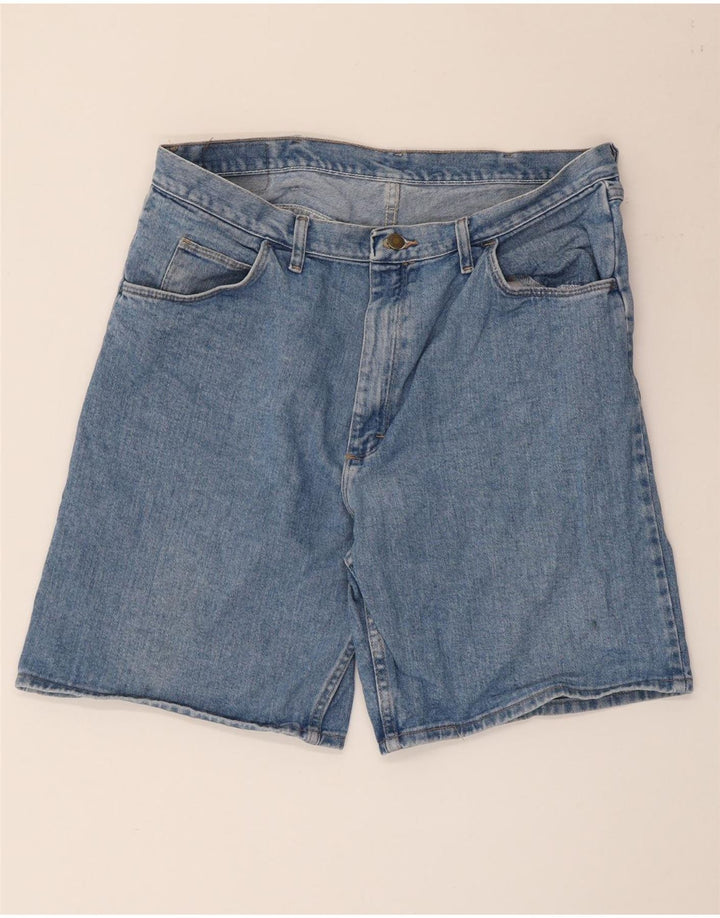 Shorts jeans masculino WRANGLER W38 XL algodão azul
