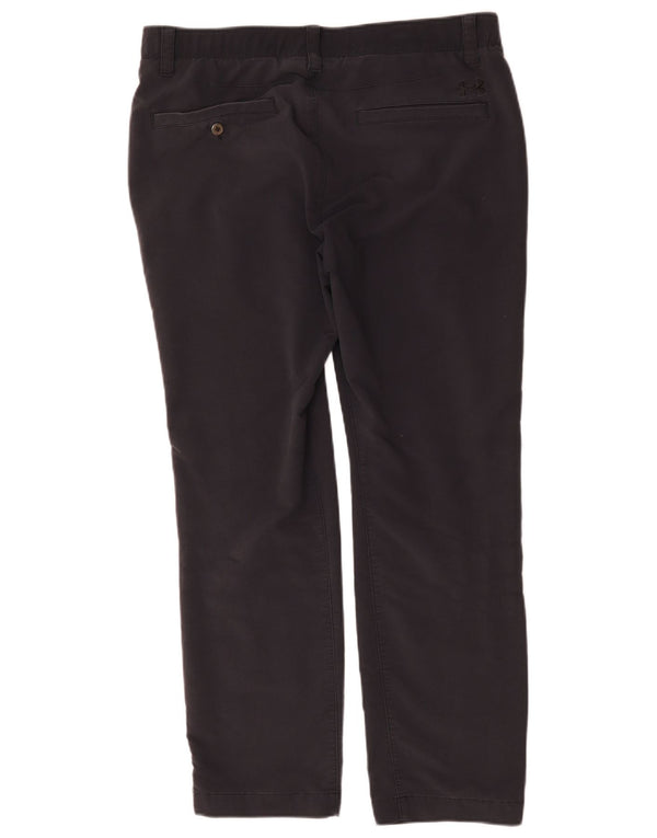 Calça Chino Masculina Under Armour Straight W36 L30 Azul Marinho Nylon